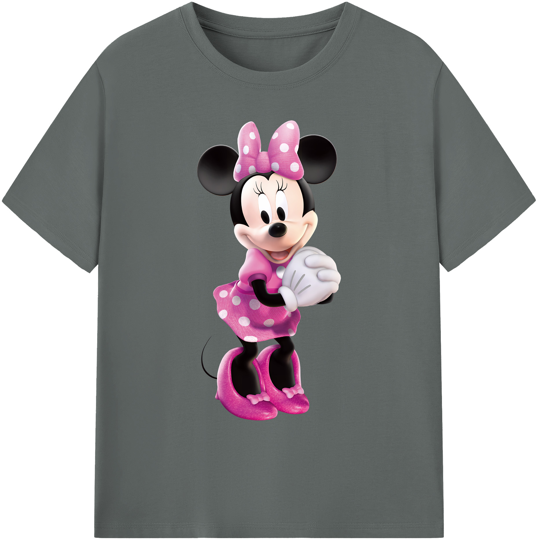 ミッキーマウス Mickey Mouse 綿100％ メンズ半袖Tシャツ｜肌触りやわらか＆通気性